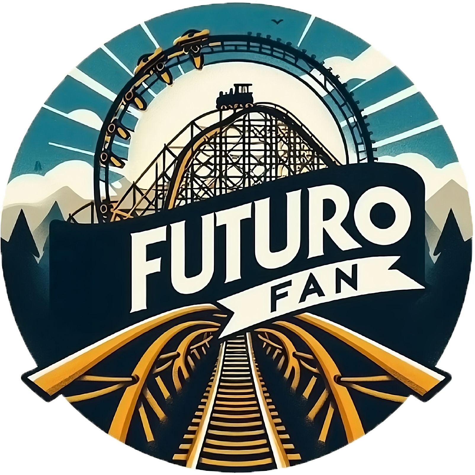 Logo de FuturoFan, Youtubeur fan du Futuroscope, parc d'attraction français
